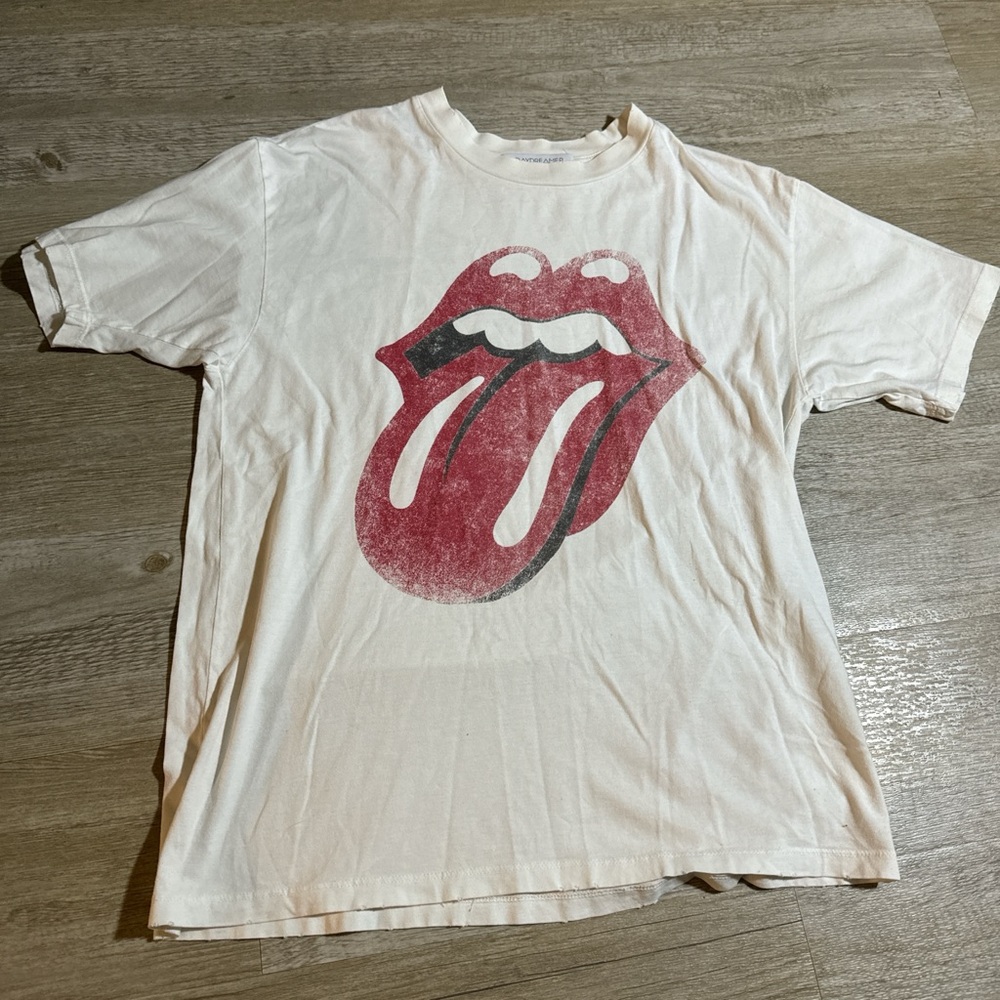 REVOLVE White Tee with Red Graphic